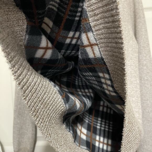 Buffalo David Bitton Fleece Plaid Lined Pullover Jumper Sweater Size XL - Picture 6 of 7
